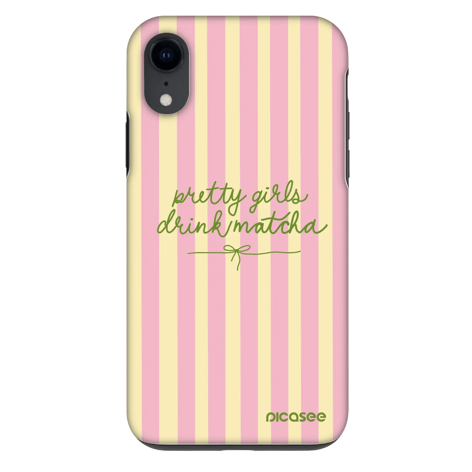 Picasee Fashion Case für Apple iPhone XR - Pretty matcha
