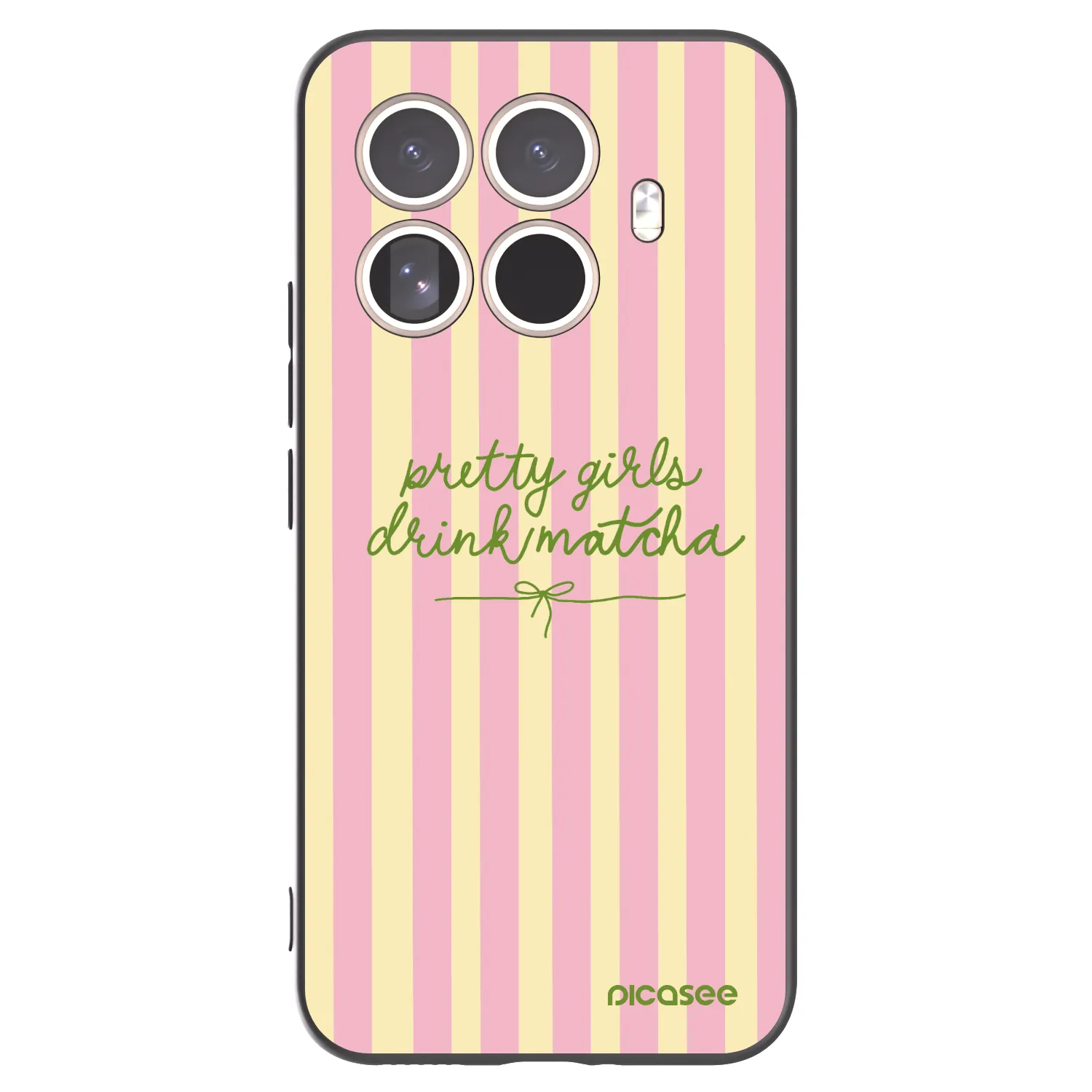 Picasee Xiaomi 15T Pro Hülle - Schwarzes Silikon - Pretty matcha