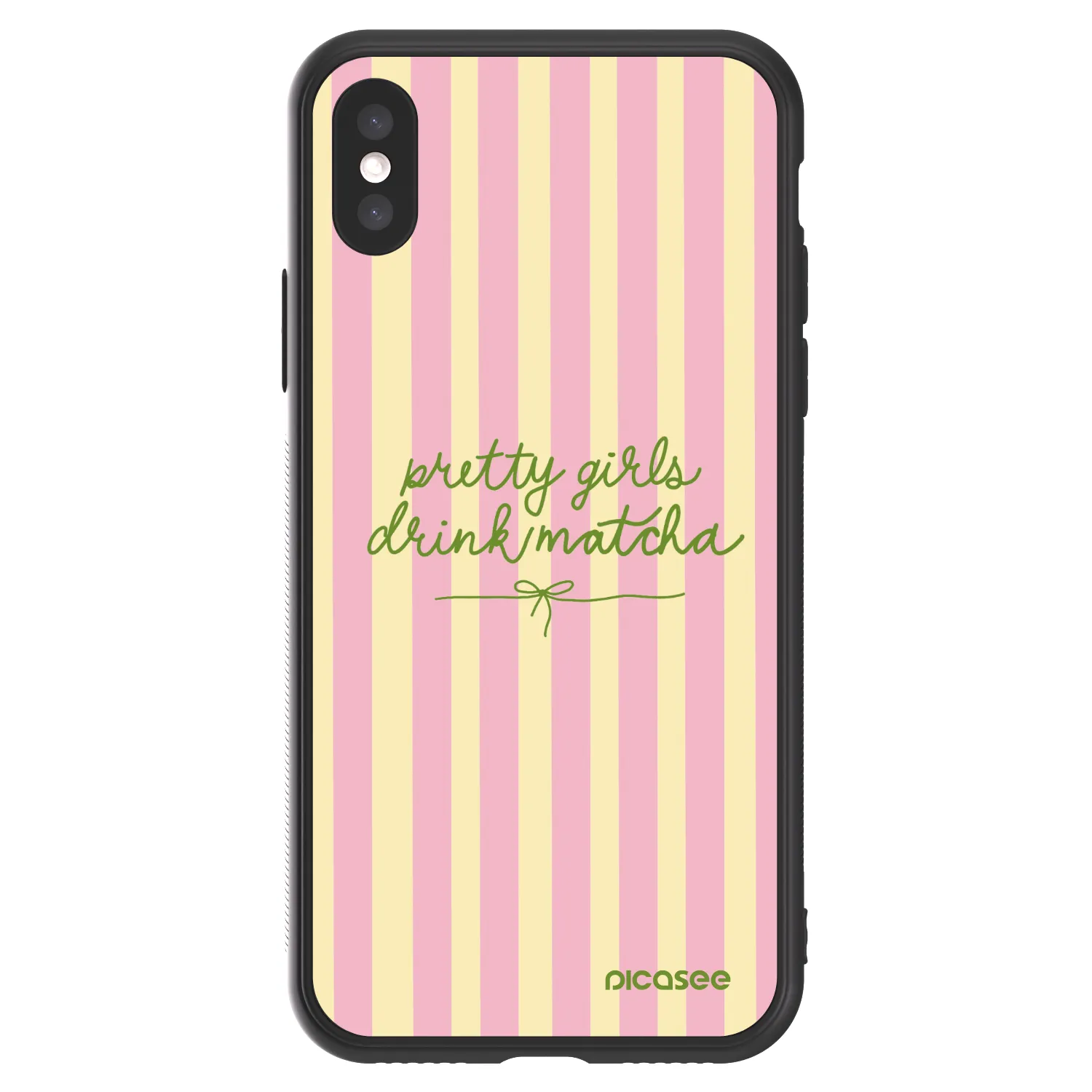 Picasee ULTIMATE CASE für Apple iPhone X/XS - Pretty matcha