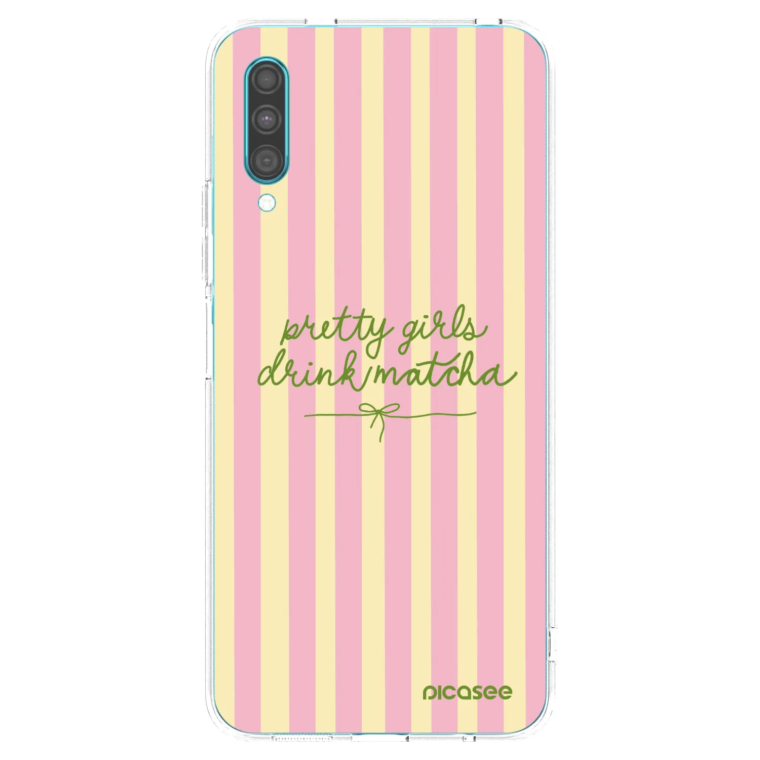 Picasee Samsung Galaxy A30s A307F Hülle - Transparentes Silikon - Pretty matcha