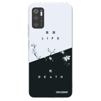 Picasee Xiaomi Poco M3 Pro 5G Hülle - Transparentes Silikon - Lebendig - Tot