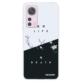 Picasee Xiaomi 12 Hülle - Transparentes Silikon - Lebendig - Tot