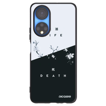 Picasee Honor X7 Hülle - Schwarzes Silikon - Lebendig - Tot