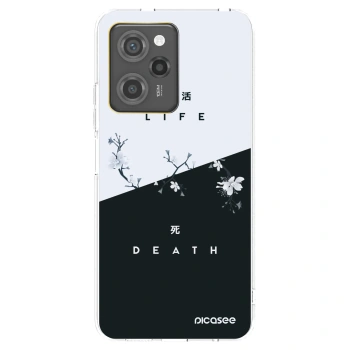 Picasee Xiaomi Poco X5 Pro Hülle - Schwarzes Silikon - Lebendig - Tot
