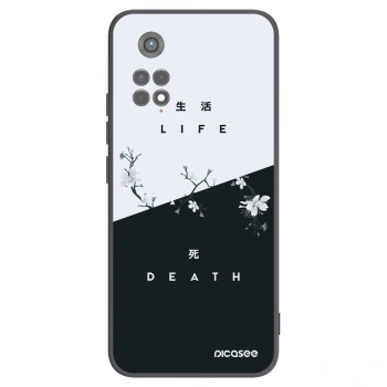 Picasee Xiaomi Redmi Note 11S 5G Hülle - Schwarzes Silikon - Lebendig - Tot