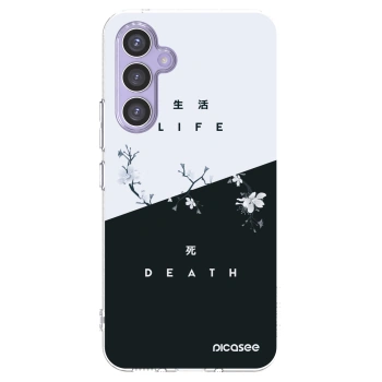 Picasee Samsung Galaxy A54 5G A546B Hülle - Transparentes Silikon - Lebendig - Tot