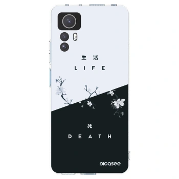 Picasee Xiaomi Redmi Note 12S Hülle - Transparentes Silikon - Lebendig - Tot