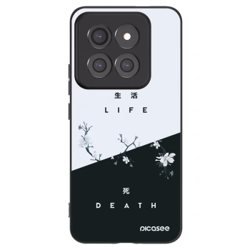 Picasee Xiaomi 14 Pro Hülle - Schwarzes Silikon - Lebendig - Tot