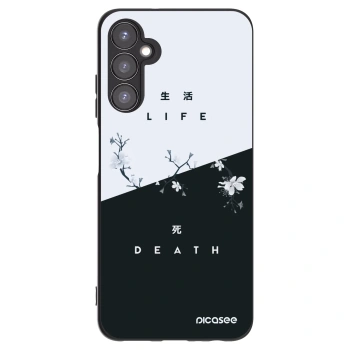 Picasee Samsung Galaxy A05s A057G Hülle - Schwarzes Silikon - Lebendig - Tot