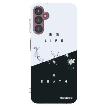 Picasee Samsung Galaxy A05s A057G Hülle - Transparentes Silikon - Lebendig - Tot
