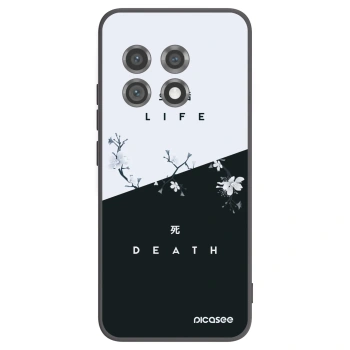 Picasee OnePlus 11 5G Hülle - Schwarzes Silikon - Lebendig - Tot