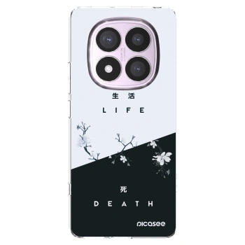 Picasee Xiaomi Redmi Note 14 Pro 5G Hülle - Transparentes Silikon - Lebendig - Tot