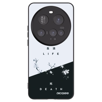 Picasee Xiaomi 15 Ultra Hülle - Schwarzes Silikon - Lebendig - Tot