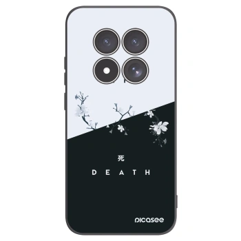 Picasee Xiaomi Redmi Note 15 Pro 4G Hülle - Schwarzes Silikon - Lebendig - Tot