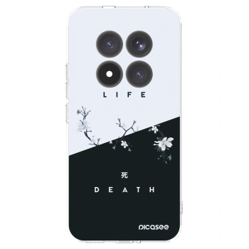 Picasee Xiaomi Redmi Note 15 Pro+ Hülle - Transparentes Silikon - Lebendig - Tot