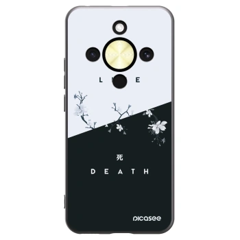 Picasee Honor Magic8 Lite 5G Hülle - Schwarzes Silikon - Lebendig - Tot