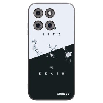 Picasee Motorola Moto G77 Hülle - Schwarzes Silikon - Lebendig - Tot