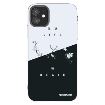Picasee Apple iPhone 11 Hülle - Transparentes Silikon - Lebendig - Tot