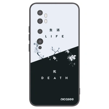 Picasee Xiaomi Mi Note 10 (Pro) Hülle - Schwarzes Silikon - Lebendig - Tot