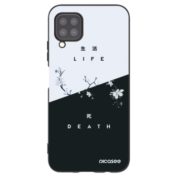 Picasee Huawei P40 Lite Hülle - Schwarzes Silikon - Lebendig - Tot