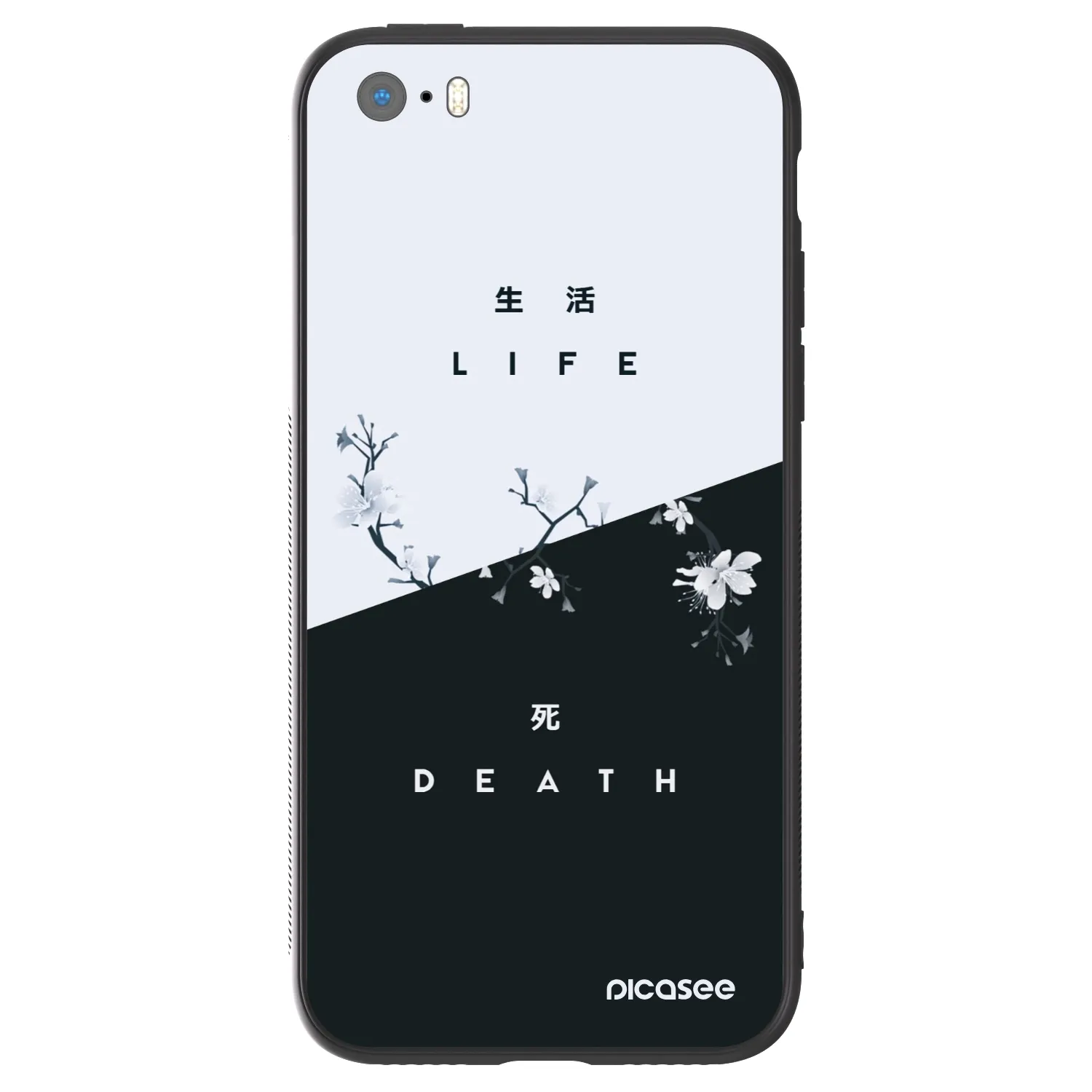 Picasee ULTIMATE CASE für Apple iPhone 5/5S/SE - Lebendig - Tot