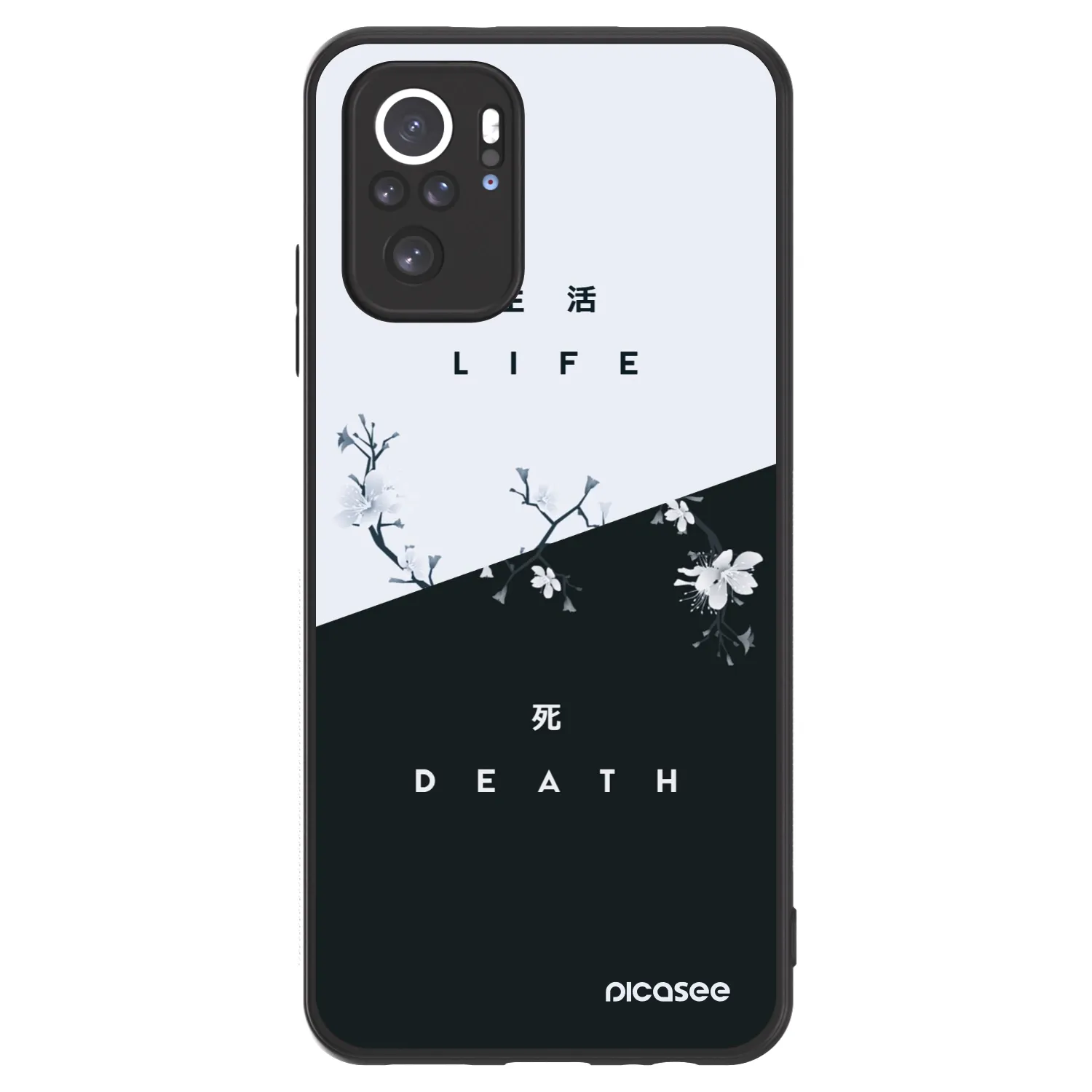 Picasee ULTIMATE CASE für Xiaomi Redmi Note 10S - Lebendig - Tot