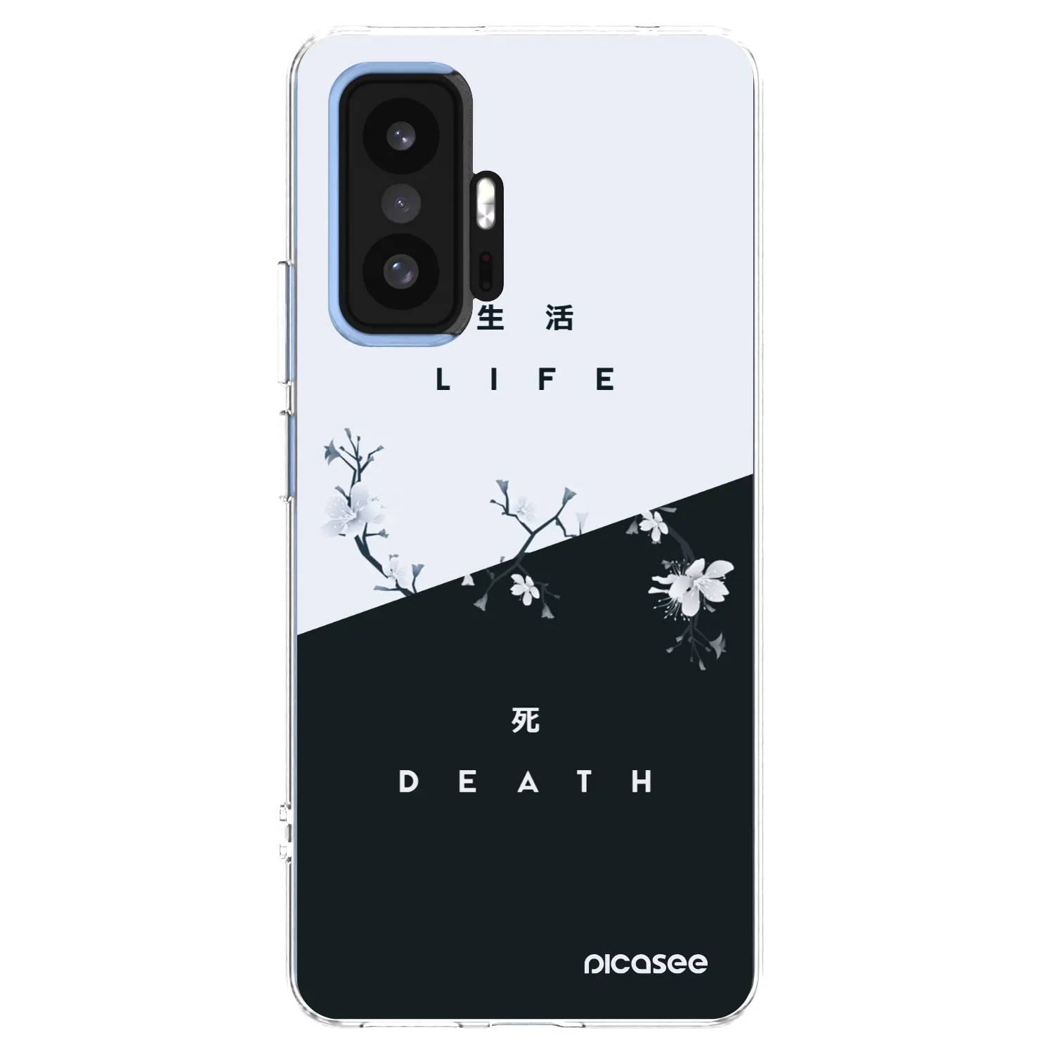 Picasee Xiaomi 11T Pro Hülle - Transparentes Silikon - Lebendig - Tot