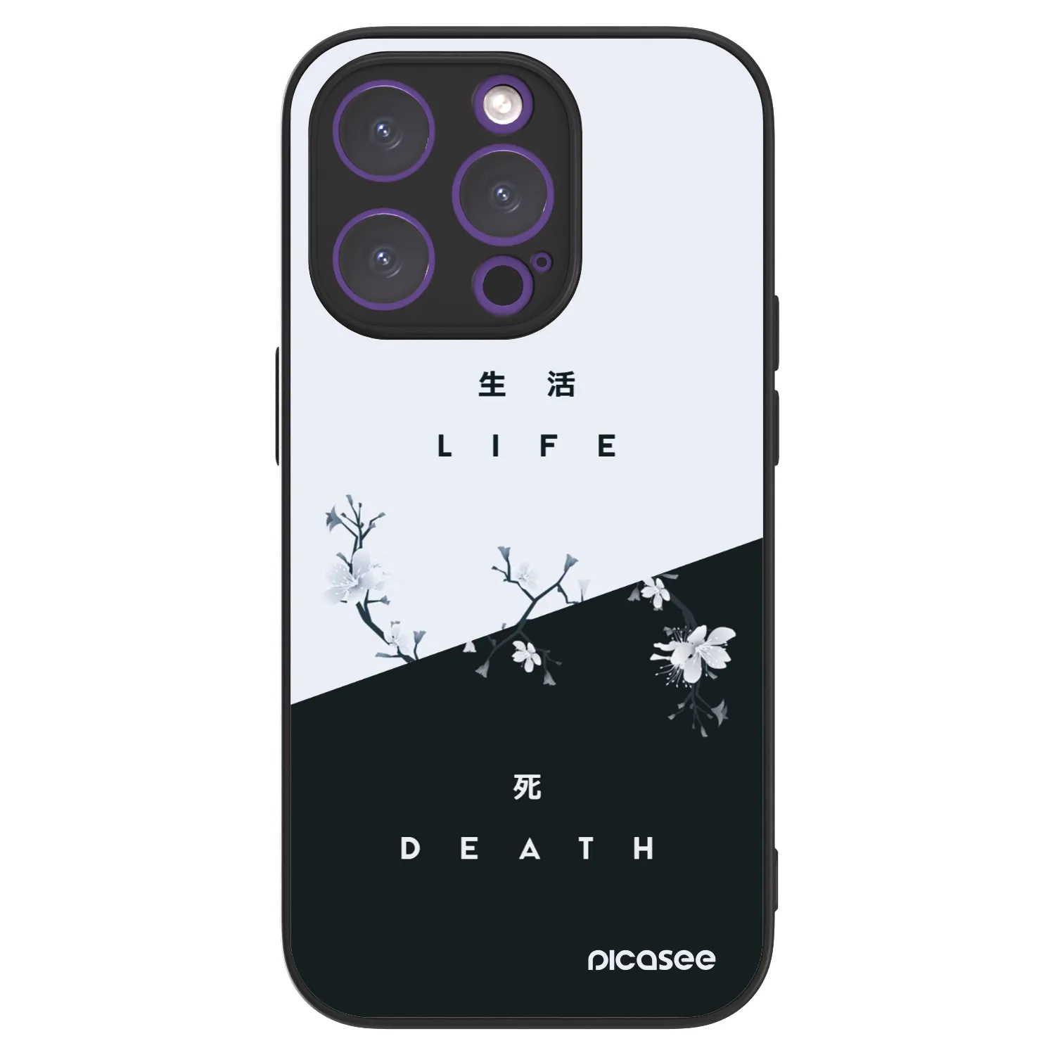 Picasee ULTIMATE CASE MagSafe für Apple iPhone 14 Pro - Lebendig - Tot