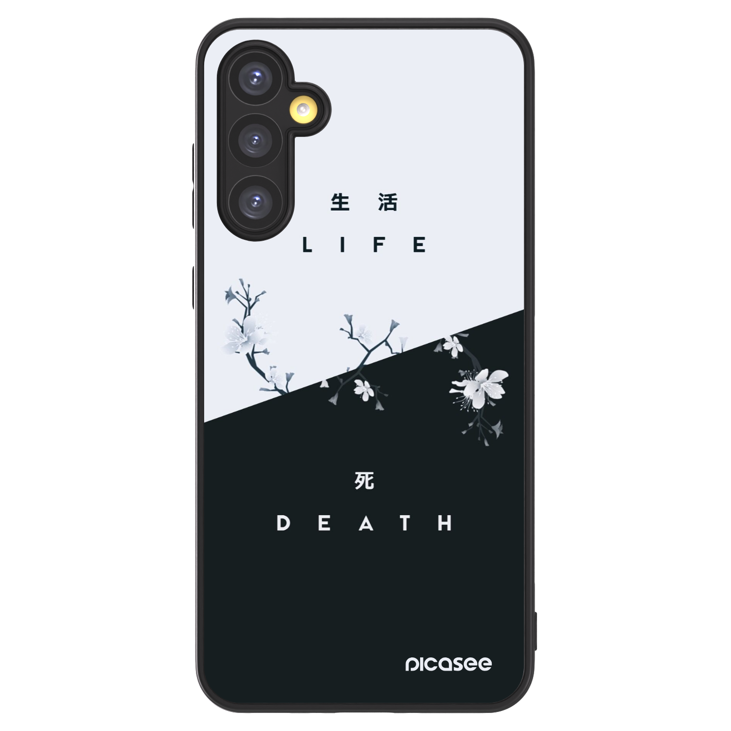 Picasee ULTIMATE CASE für Samsung Galaxy A34 5G A346B - Lebendig - Tot