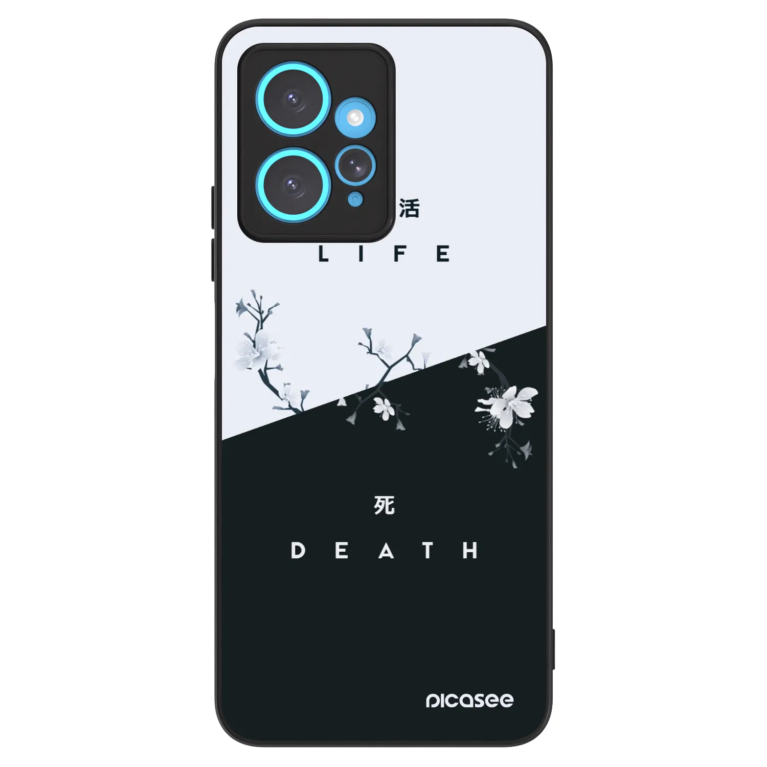 Picasee ULTIMATE CASE für Xiaomi Redmi Note 12 4G - Lebendig - Tot