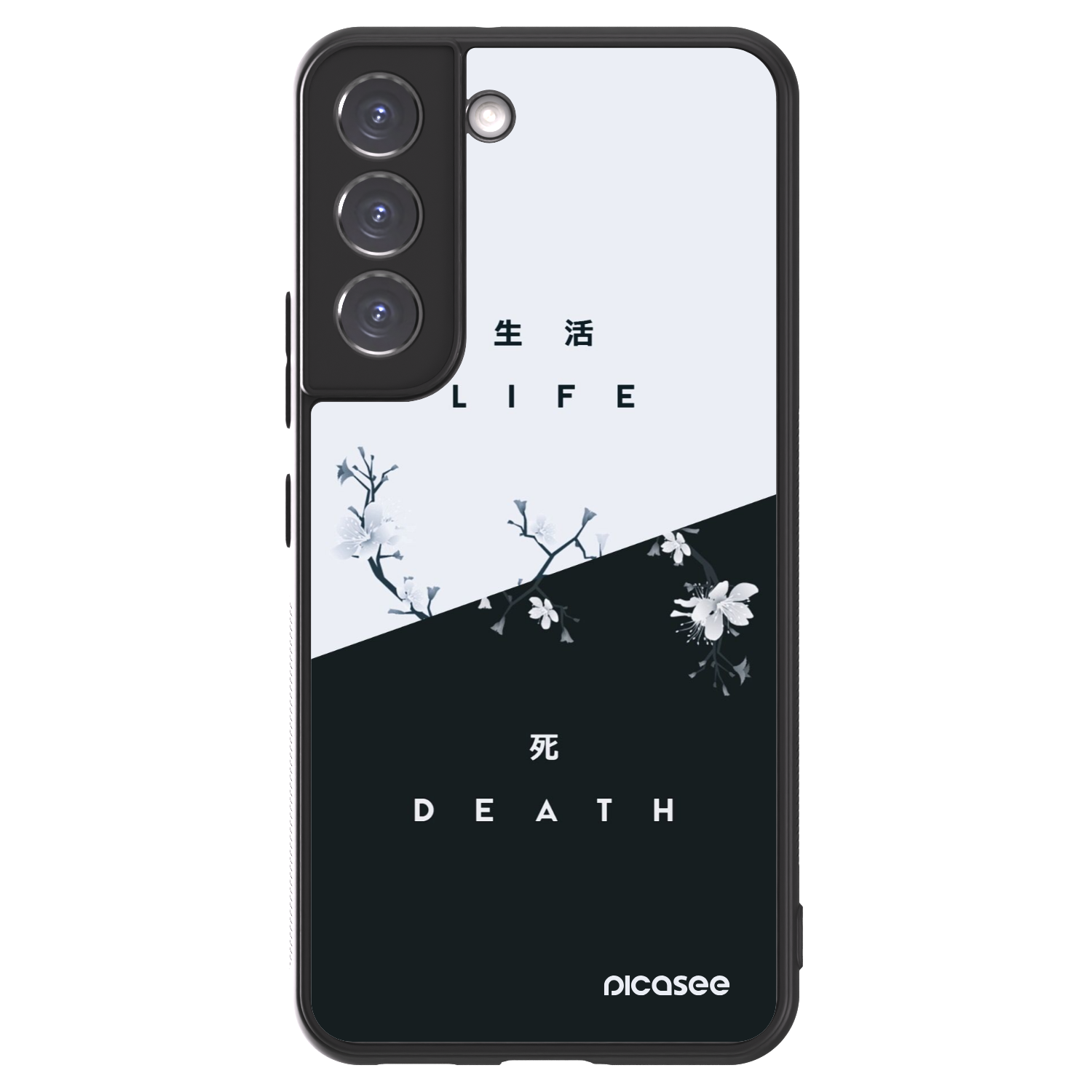 Picasee ULTIMATE CASE PowerShare für Samsung Galaxy S22 5G - Lebendig - Tot