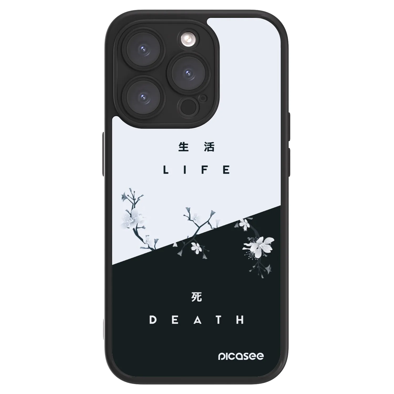 Picasee ULTIMATE CASE MagSafe für Apple iPhone 15 Pro - Lebendig - Tot