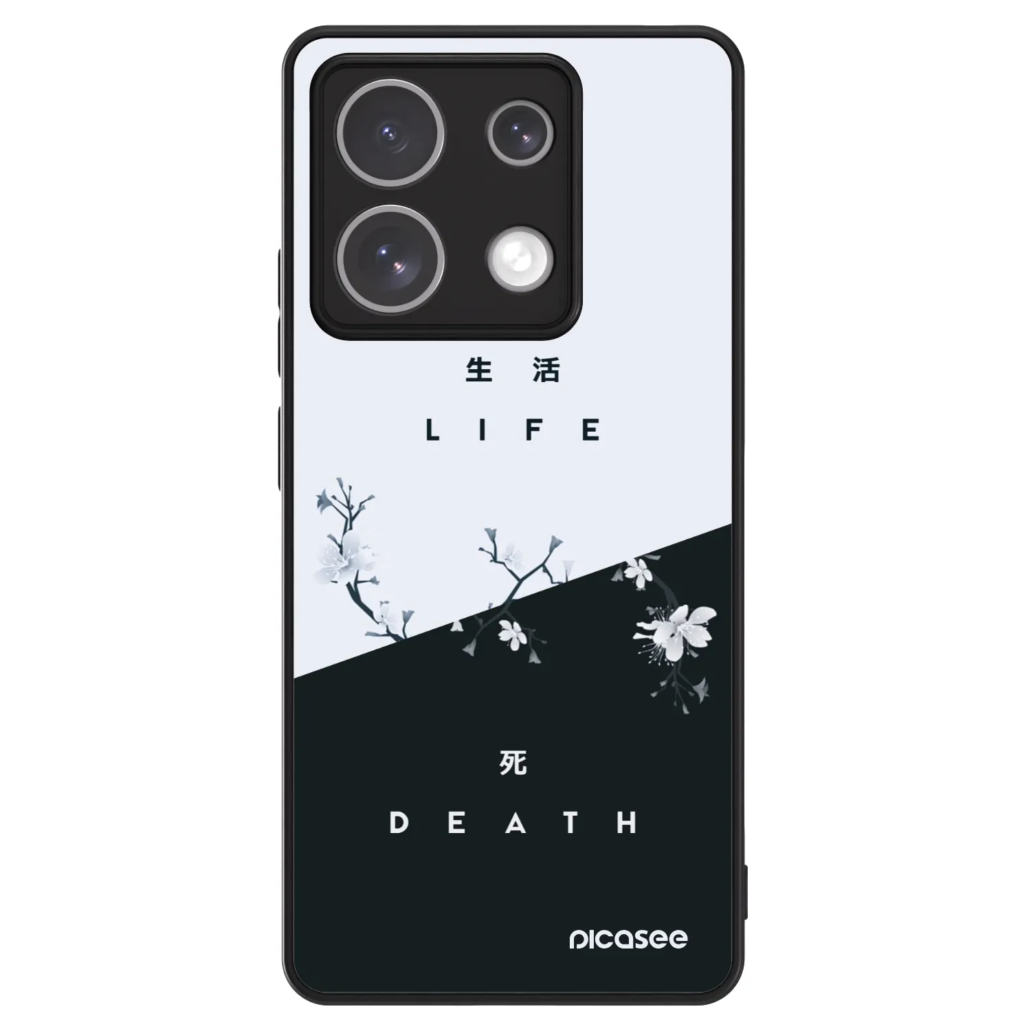 Picasee ULTIMATE CASE für Xiaomi Redmi Note 13 5G - Lebendig - Tot