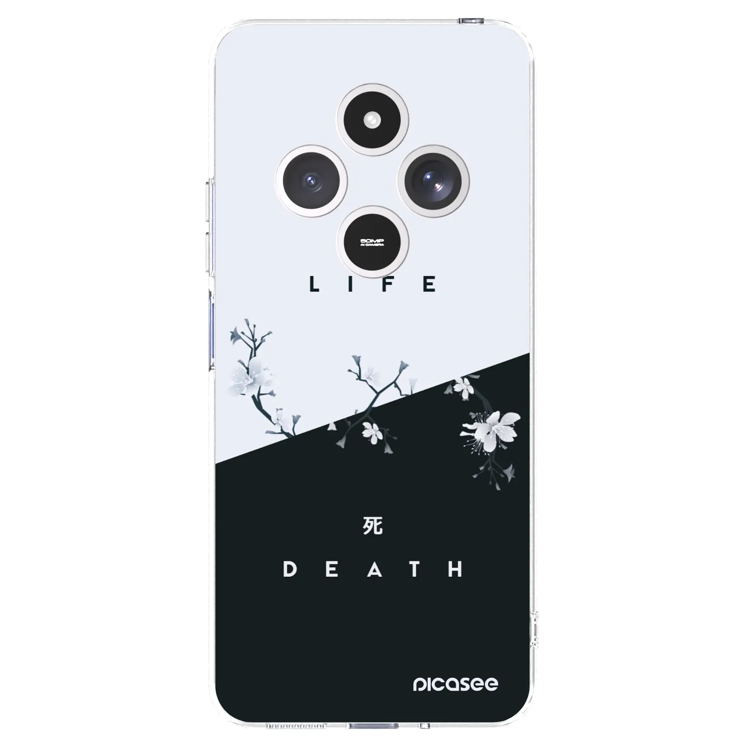 Picasee Xiaomi Redmi 14C Hülle - Transparentes Silikon - Lebendig - Tot