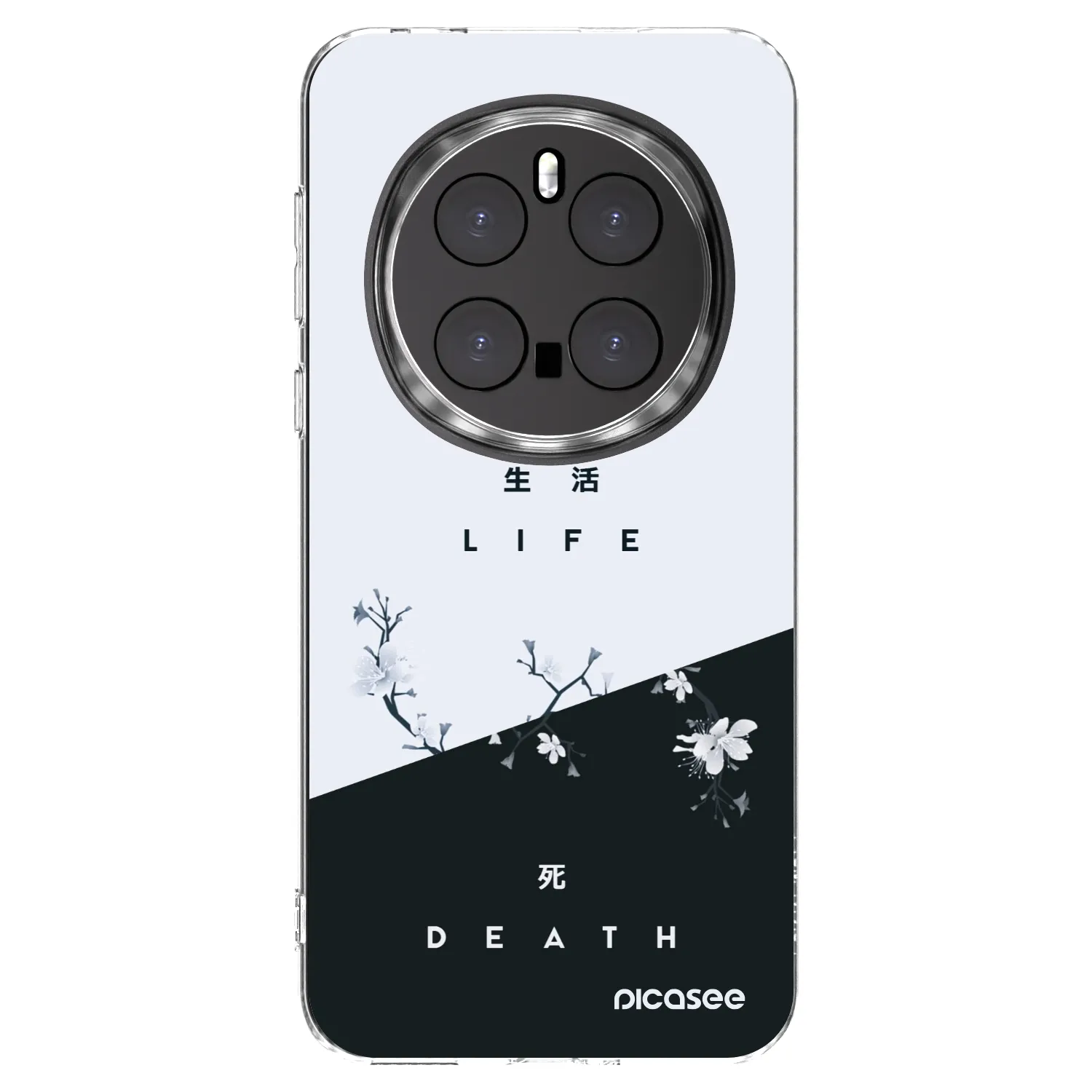 Picasee Honor Magic7 Pro 5G Hülle - Transparentes Silikon - Lebendig - Tot