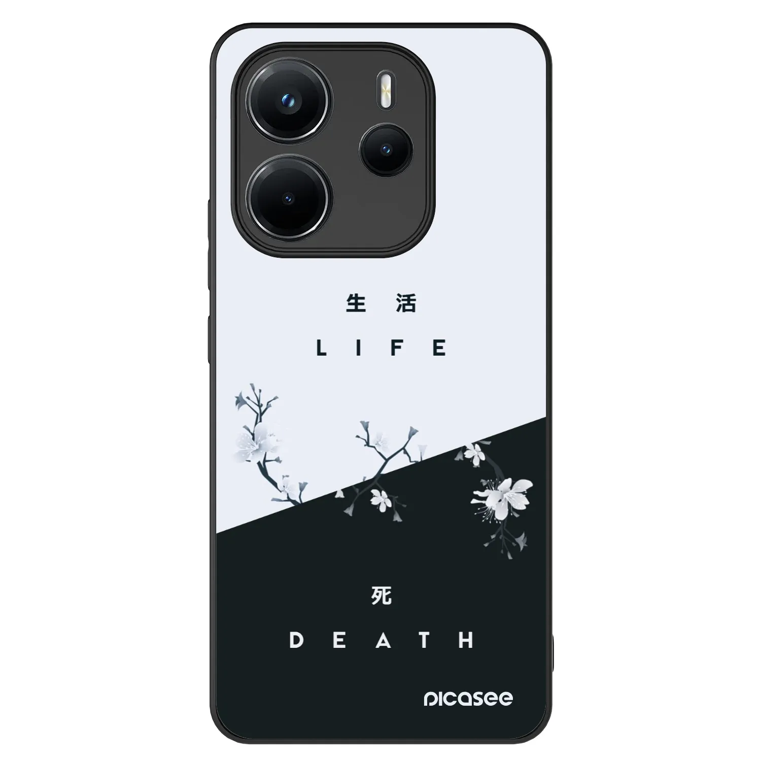 Picasee ULTIMATE CASE für Xiaomi Redmi Note 14 4G - Lebendig - Tot