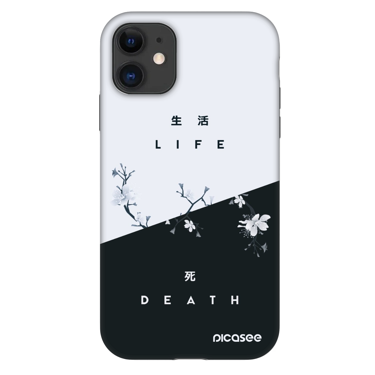 Picasee Fashion Case für Apple iPhone 11 - Lebendig - Tot