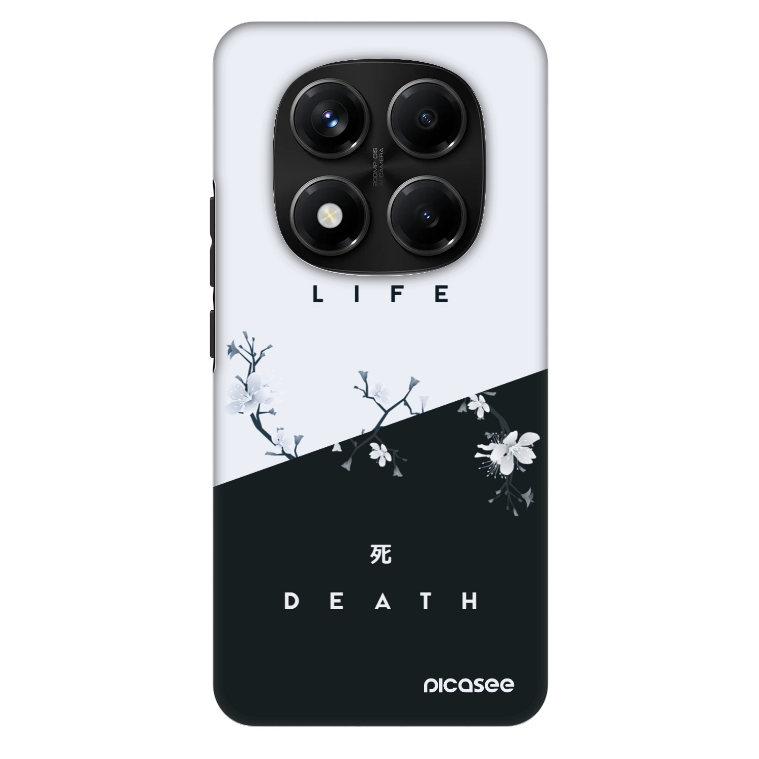 Picasee Fashion Case für Xiaomi Redmi Note 14 Pro+ 5G - Lebendig - Tot