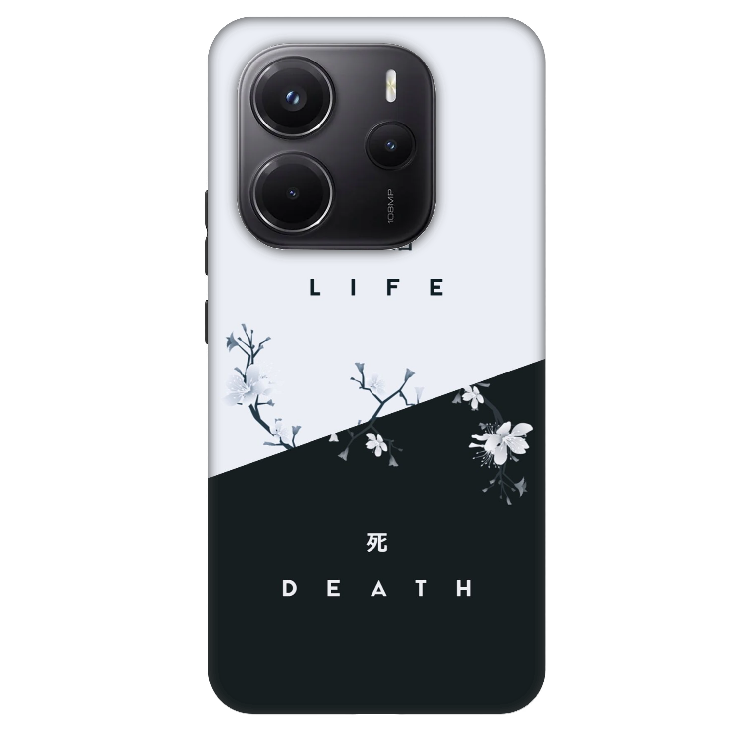 Picasee Fashion Case für Xiaomi Redmi Note 14 5G - Lebendig - Tot