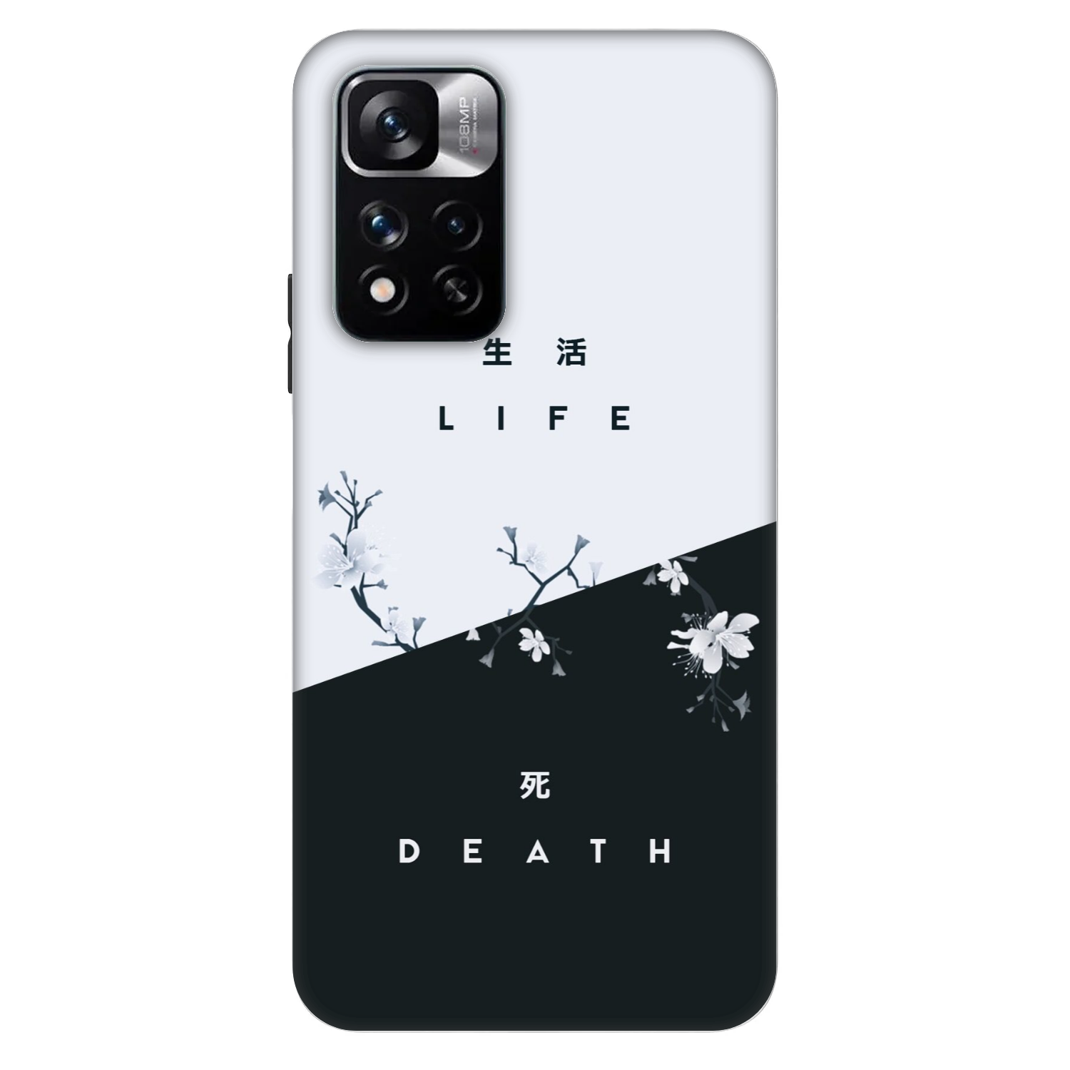 Picasee Fashion Case für Xiaomi Redmi Note 11 Pro - Lebendig - Tot