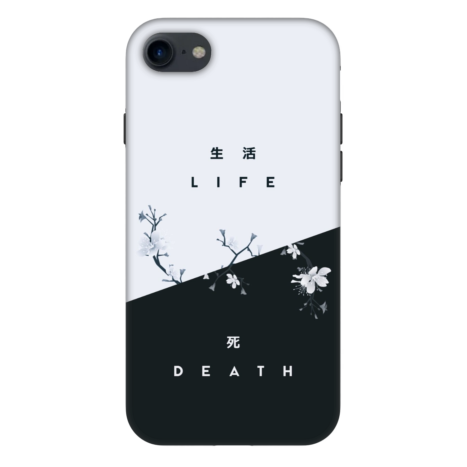 Picasee Fashion Case für Apple iPhone 7 - Lebendig - Tot
