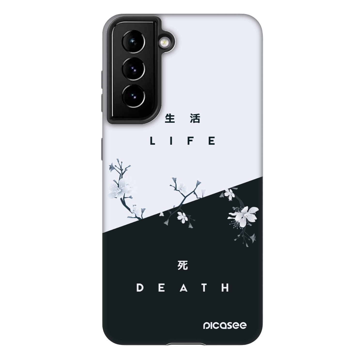 Picasee Fashion Case für Samsung Galaxy S21 FE 5G - Lebendig - Tot