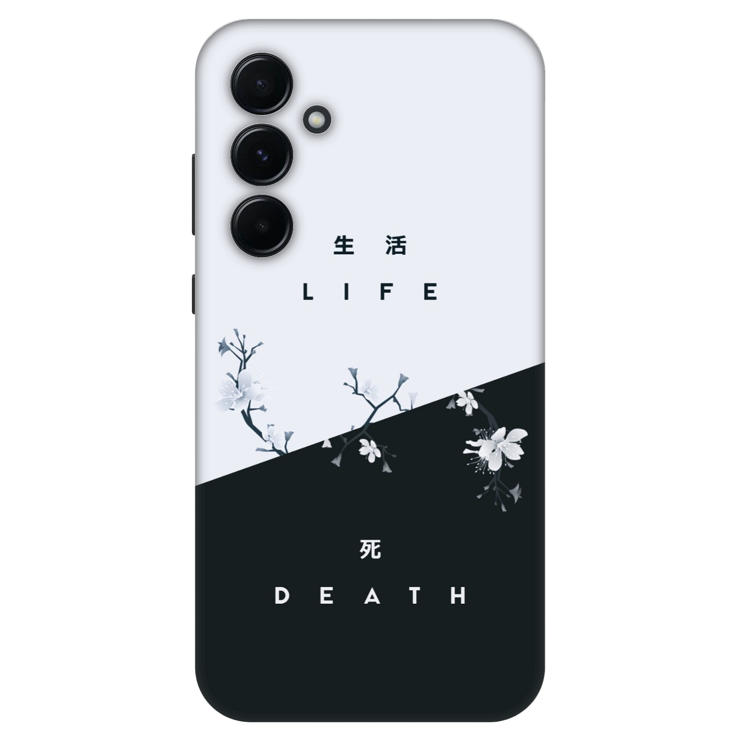 Picasee Fashion Case für Samsung Galaxy A55 5G A556B - Lebendig - Tot