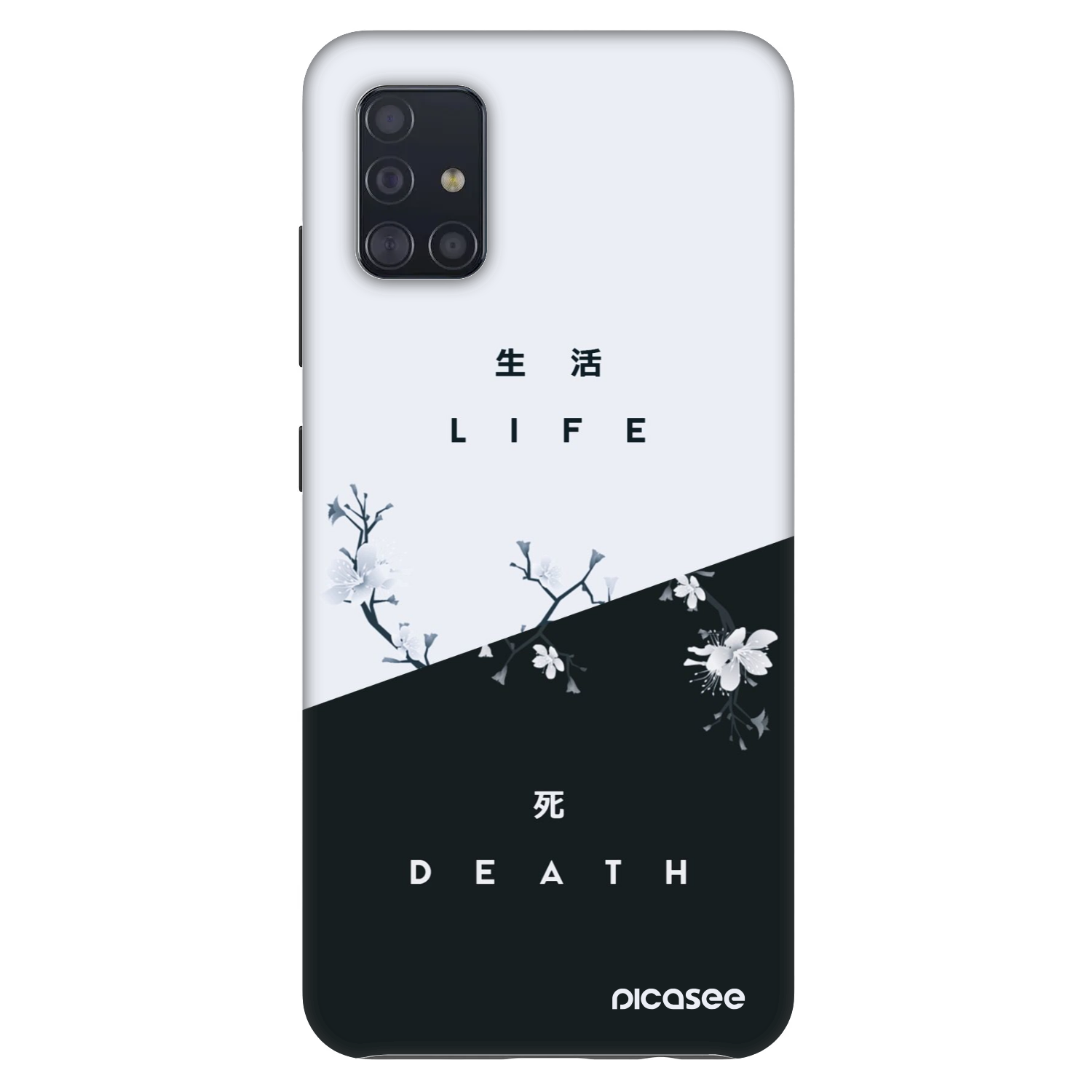 Picasee Fashion Case für Samsung Galaxy A51 A515F - Lebendig - Tot
