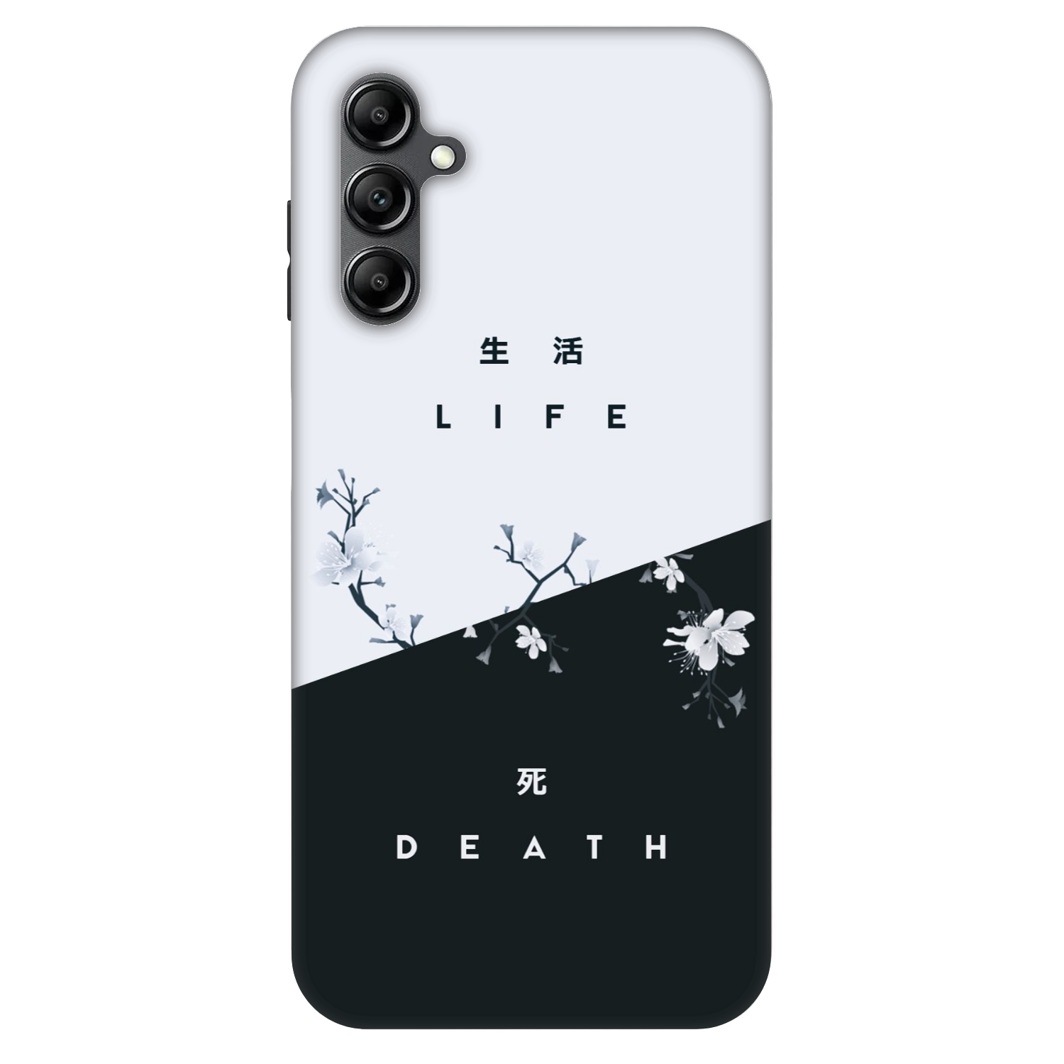 Picasee Fashion Case für Samsung Galaxy A14 4G A145R - Lebendig - Tot