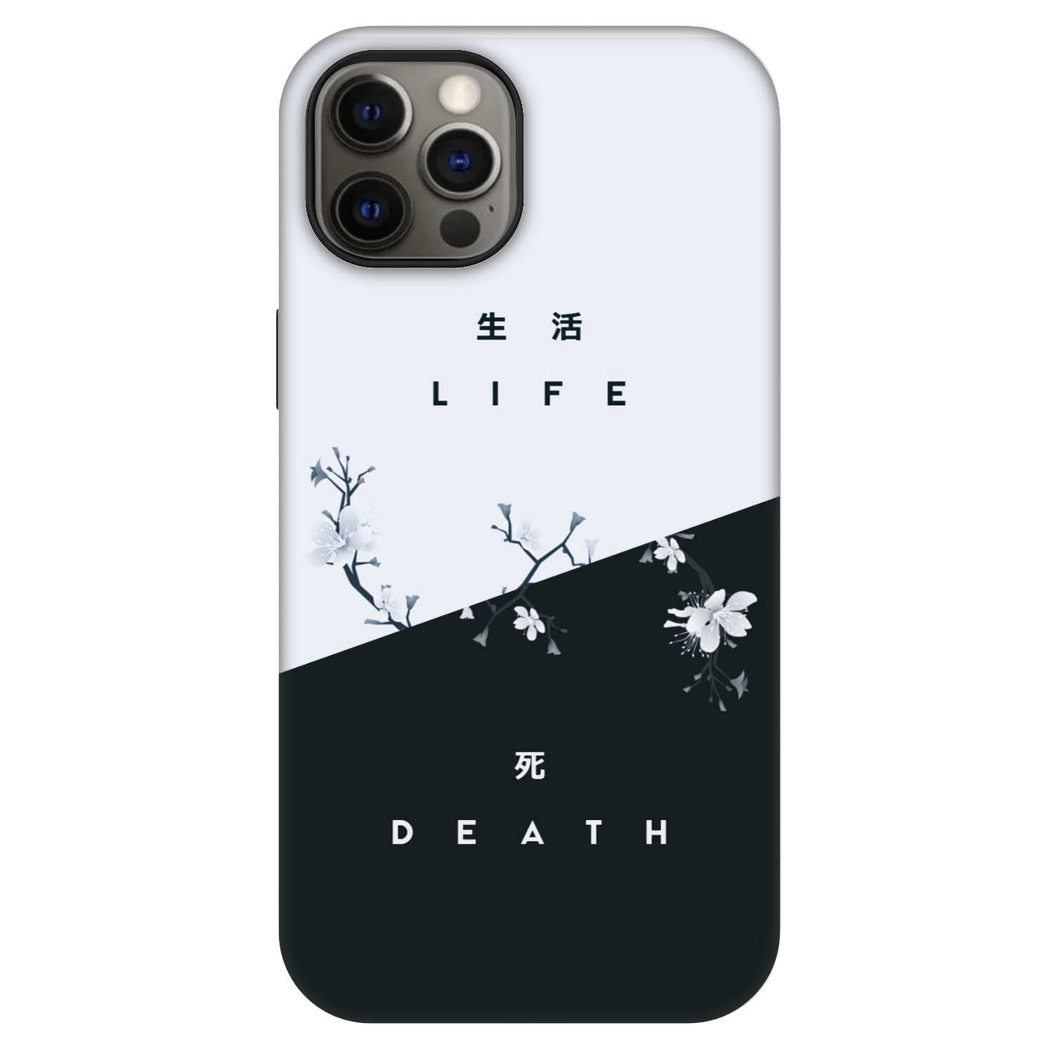 Picasee Fashion Case MagSafe für Apple iPhone 12 - Lebendig - Tot