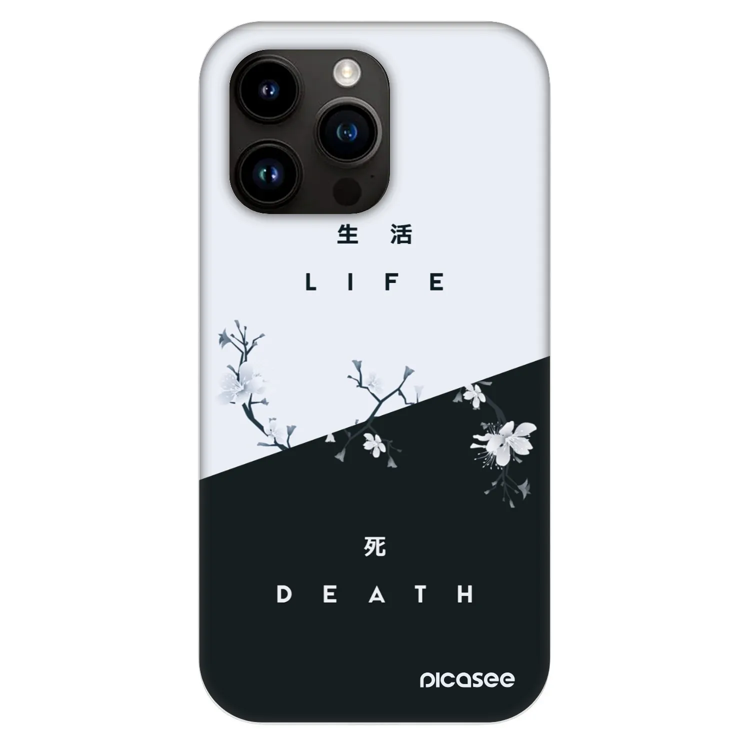 Picasee Fashion Case MagSafe für Apple iPhone 13 Pro - Lebendig - Tot