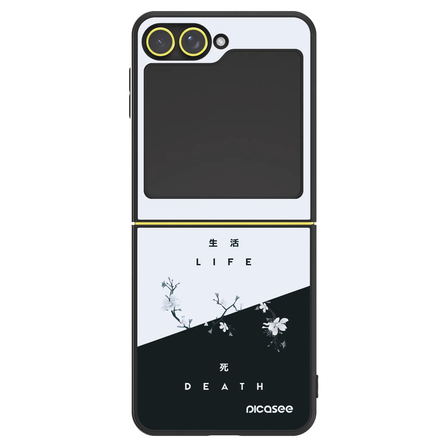 Picasee ULTIMATE CASE für Samsung Galaxy Z Flip7 FE 5G - Lebendig - Tot