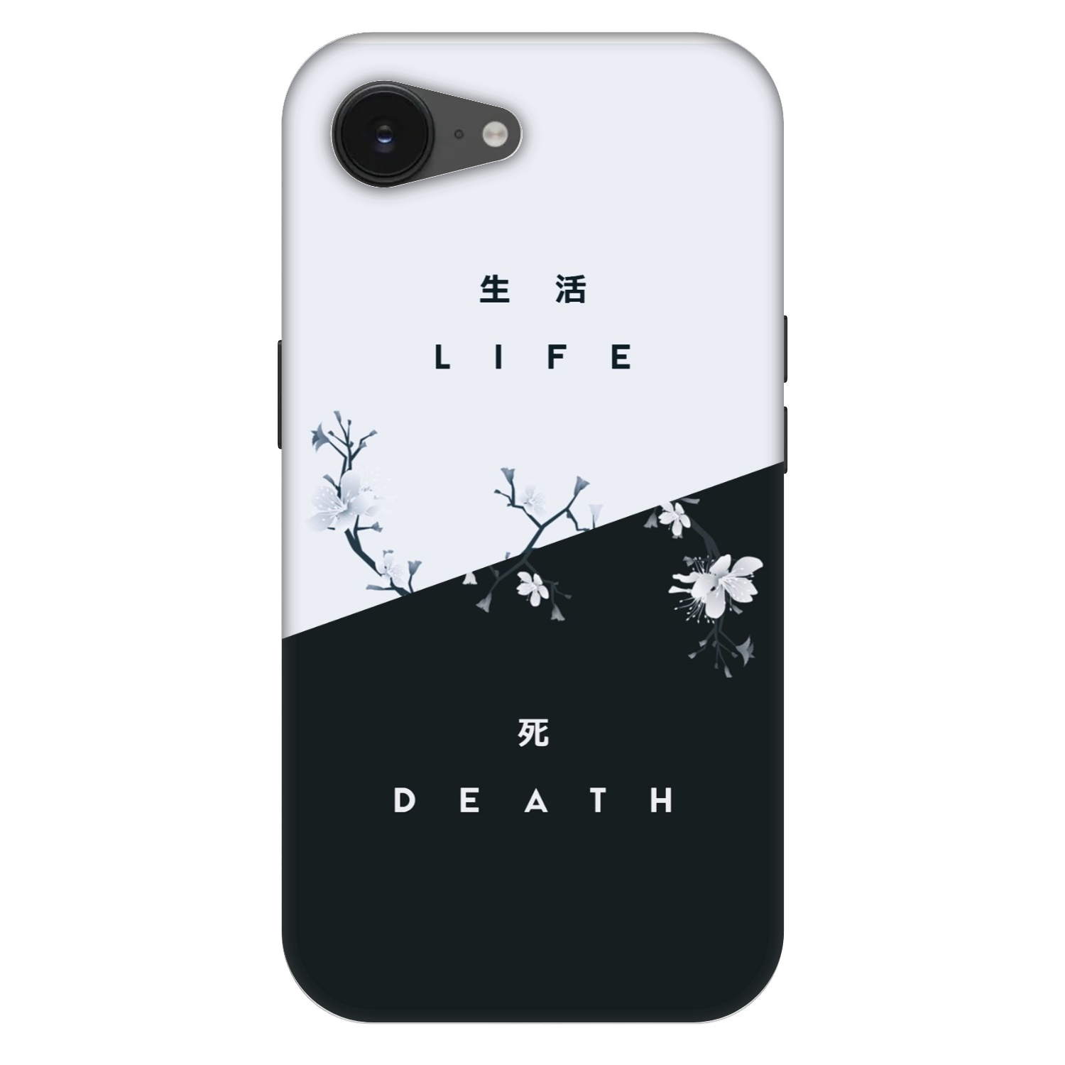 Picasee Fashion Case MagSafe für Apple iPhone 16e - Lebendig - Tot