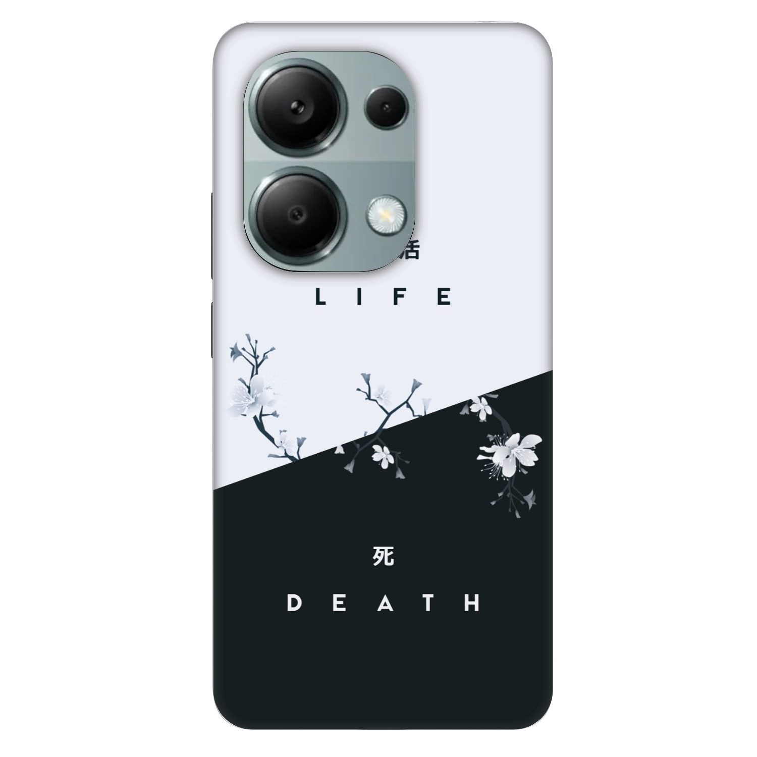 Picasee Fashion Case für Xiaomi Redmi Note 13 Pro 4G - Lebendig - Tot